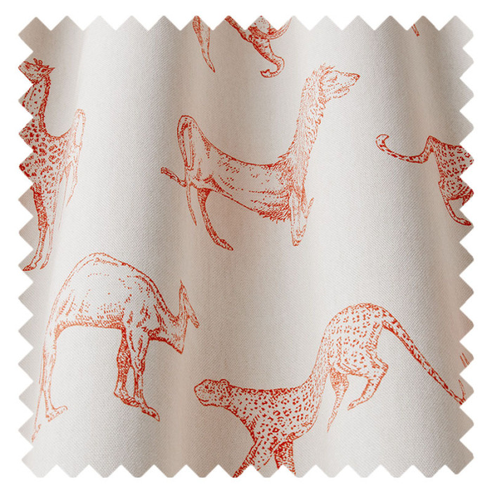 Wavy Swatch of Prairie Animals Clementine