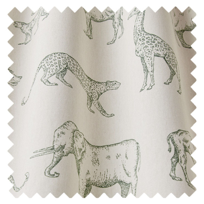 Wavy Swatch of Prairie Animals Forest