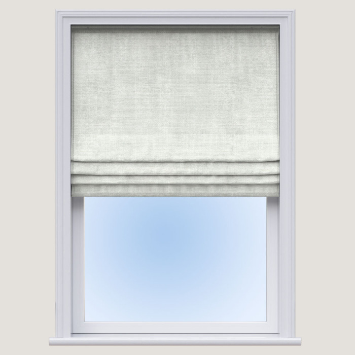 Made To Measure Roman Blind in Rio Ivory