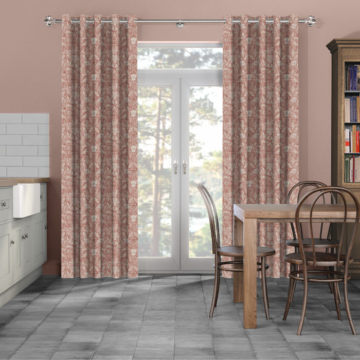 Curtains in Rococo Rosemist