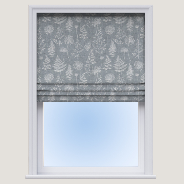 Made To Measure Roman Blinds Chervil Denim