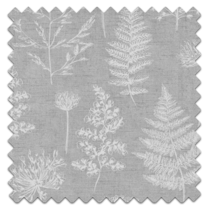 Roman Blinds Chervil Dove fabric Sample