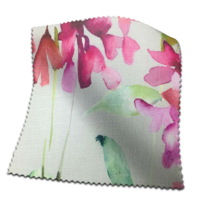 Swatch of Clovelly Raspberry Stone by Voyage