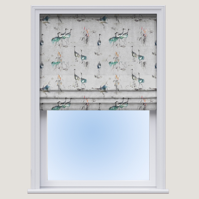 Made To Measure Roman Blinds Cranes Cobalt