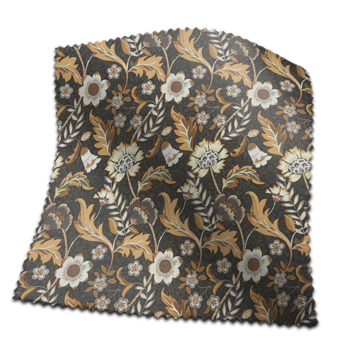 Swatch of Folklore Peppercorn by Prestigious Textiles