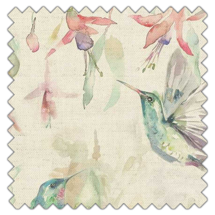 Swatch of Fuchsia Flight Linen