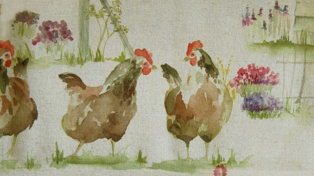 Image of Henny penny linen by Voyage