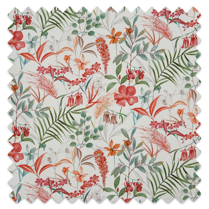 Swatch of Honeysuckle Cranberry by Prestigious Textiles