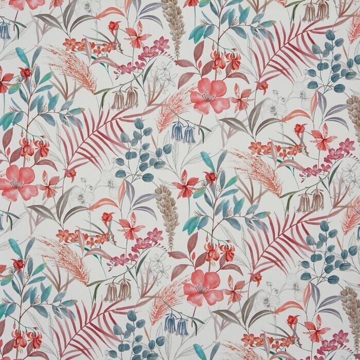 Honeysuckle Passion Fruit Fabric by Prestigious Textiles