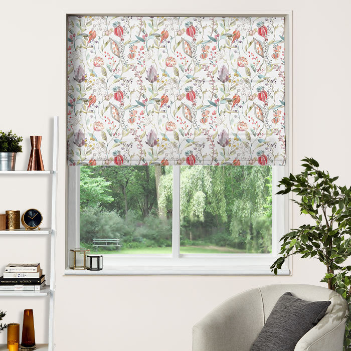 Kelston Cinnamon Roman Blind