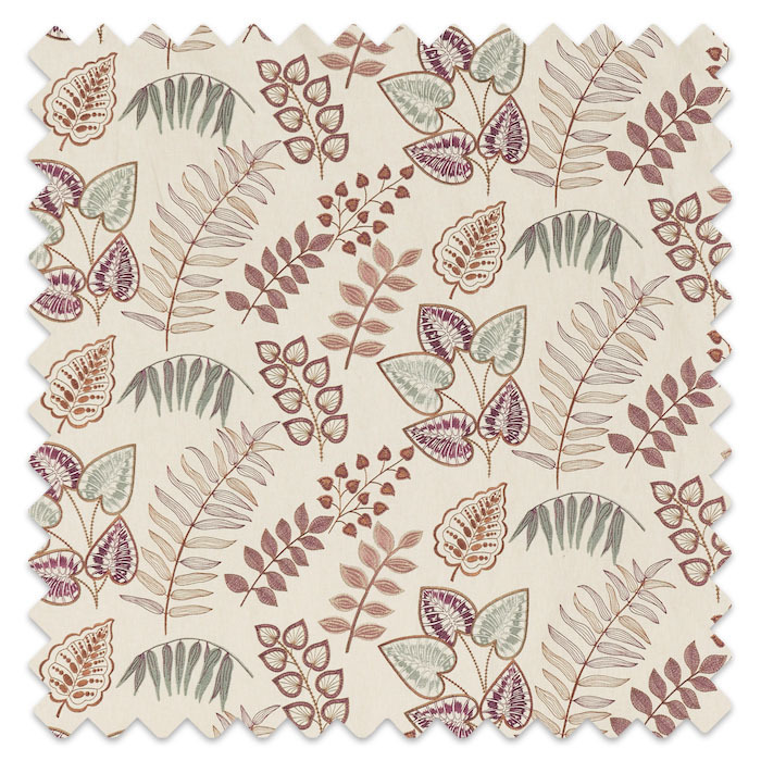 Swatch of Marcella Sangria by Prestigious Textiles