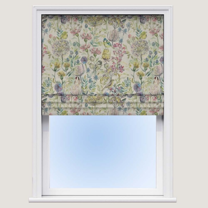 Made To Measure Roman Blinds Morning Chorus Linen