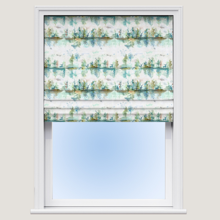  Made To Measure Roman Blinds Wilderness Topaz Linen