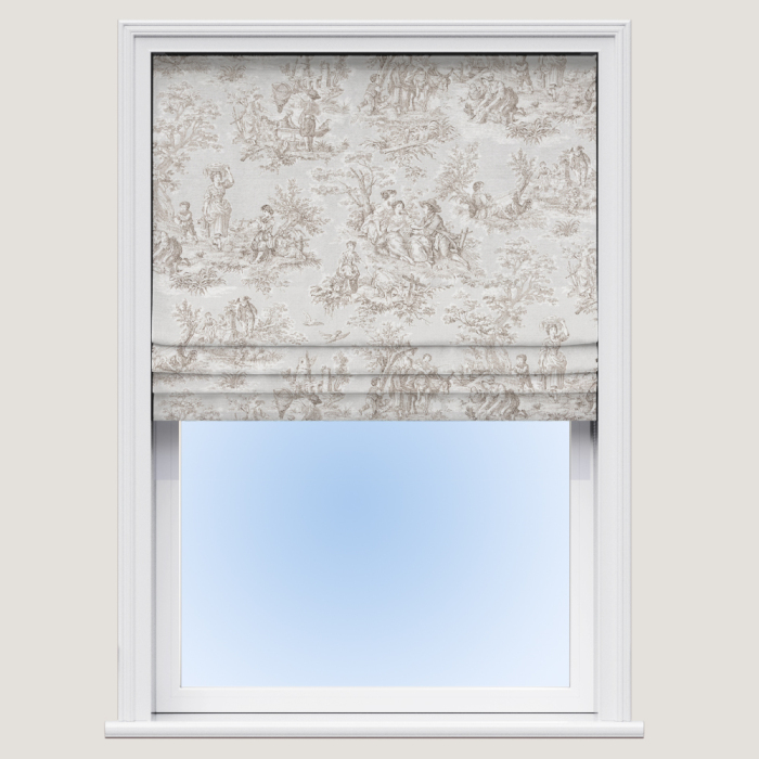 Whistledown Parchment Roman Blind
