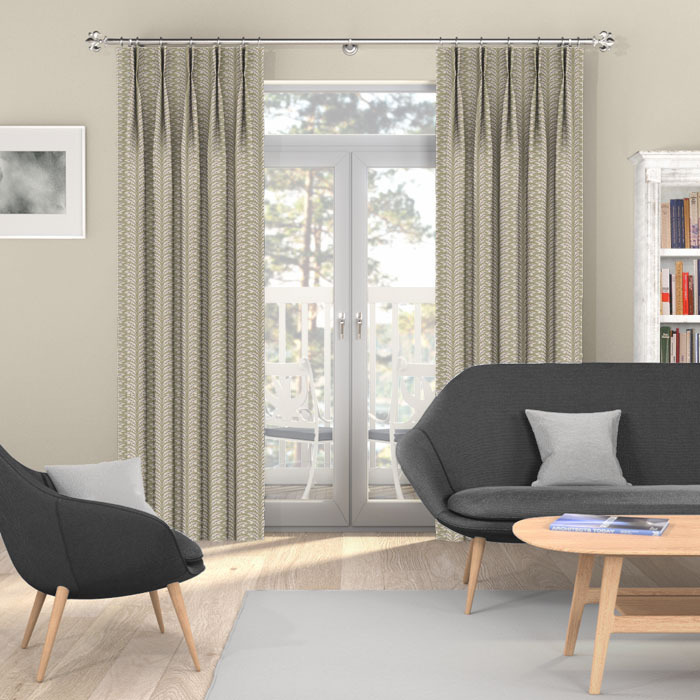 Curtains in Woodcote Sage