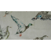 Image of flying ducks linen by Voyage