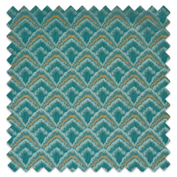 Swatch of Assam Ocean by Prestigious Textiles