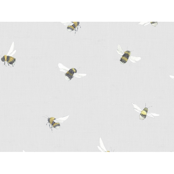 Image of Busy bees white by Voyage