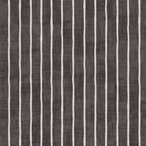 Image of pencil stripe ebony by Voyage