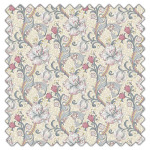 Swatch of Golden Lily Dove Plum by Clarke And Clarke Swatch of Golden Lily Dove Plum by Clarke And Clarke