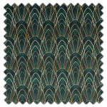 Swatch of Delaunay Emerald by Ashley Wilde