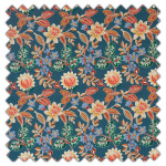 Swatch of Kamala Indigo by Prestigious Textiles Swatch of Kamala Indigo by Prestigious Textiles