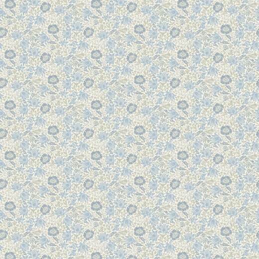 Mallow Denim Ivory Fabric