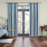 Curtains in Maine Kingfisher by iLiv