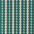 Segments Teal Fabric by iLiv
