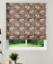 Electric Roman Blind Art Deco Cherry