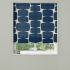Electric Roman Blind Lohko Indigo Jasmine