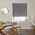 Loki Charcoal Eve Electric Roller Blind