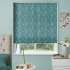 MotionBlind Roman Blind in Mallow Teal by Clarke And Clarke