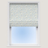 Mallow Denim Ivory Roman Blind