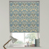 Roman Blind in Strawberry Thief Denim Spice
