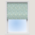 Willow Boughs Teal Roman Blind