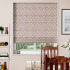 MotionBlind Roman Blind in Strawberry Thief Plum by Clarke And Clarke