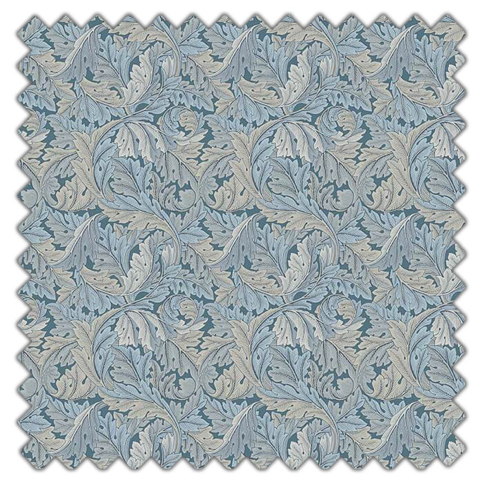 Swatch of Acanthus Denim by Clarke And Clarke