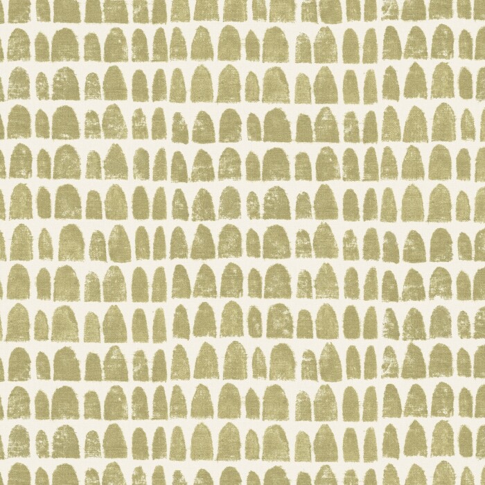 Babouches Moss Fabric by The Pure Edit