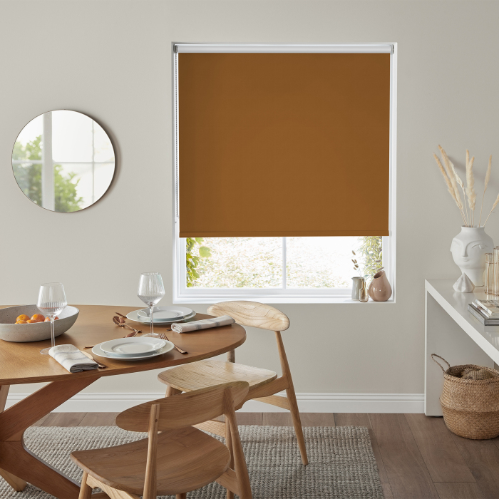 Bravo Ginger Blackout Eve Electric Roller Blind