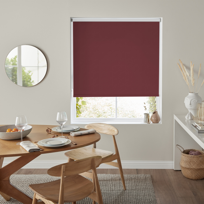 Bravo Rose Blackout Eve Electric Roller Blind