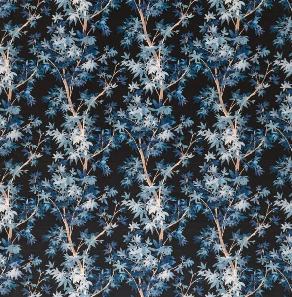 Aspen Midnight Fabric by Ashley Wilde