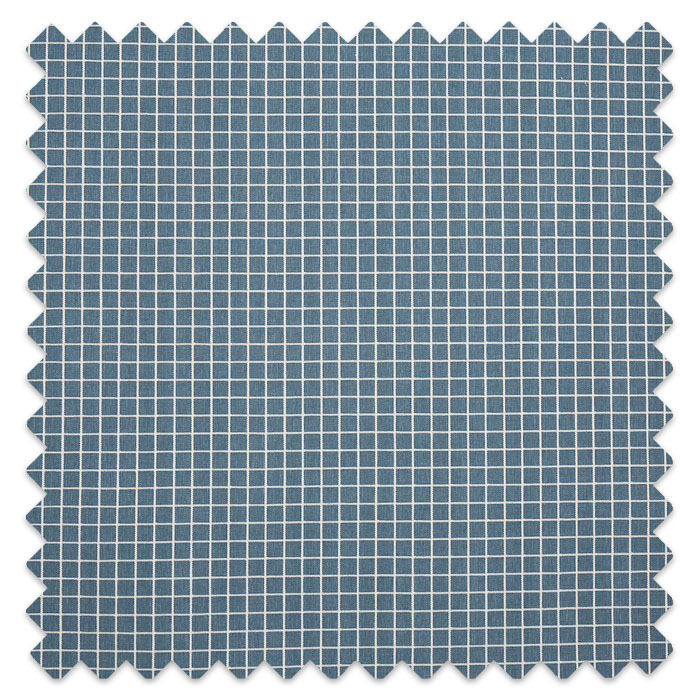 Swatch of Gozo Indigo by Prestigious Textiles