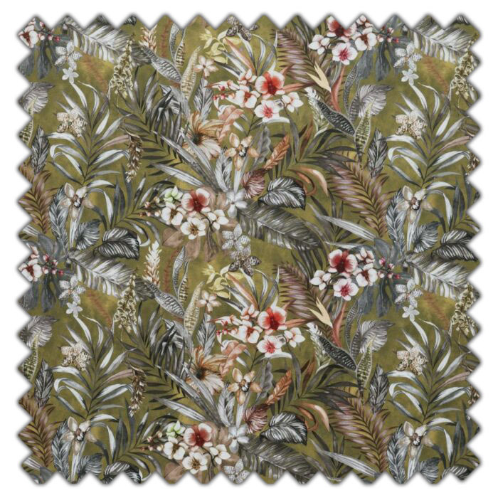 Swatch of Kew Olive by Ashley Wilde