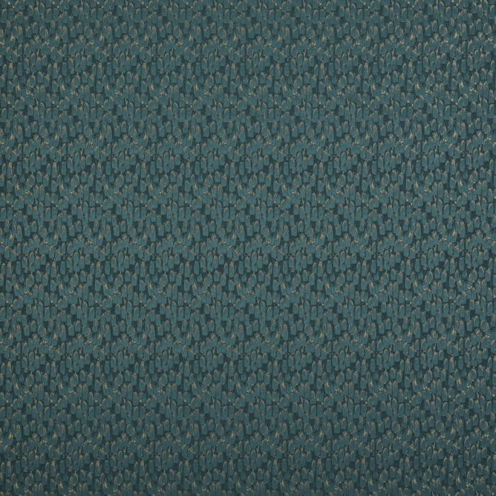 Meteor Peacock Fabric by Ashley Wilde