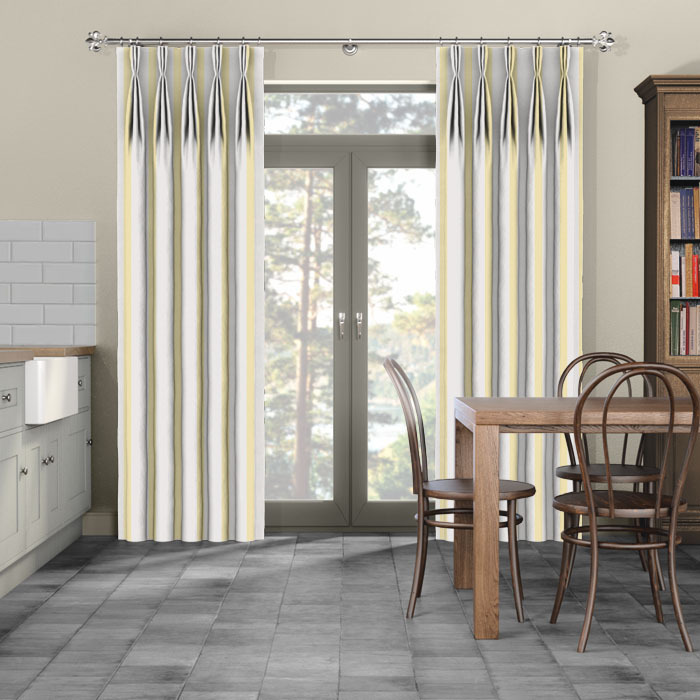 Curtains in Newport Citrus by iLiv
