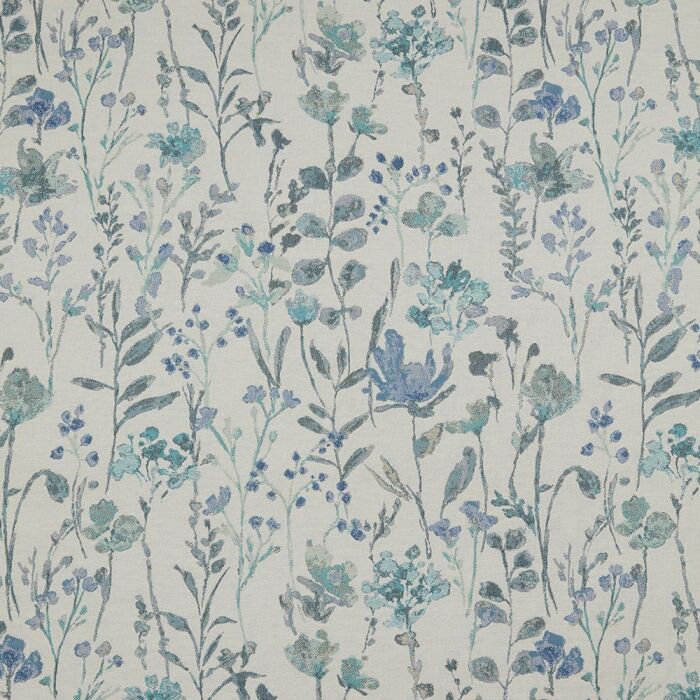 Pasture Cobalt Fabric by iLiv