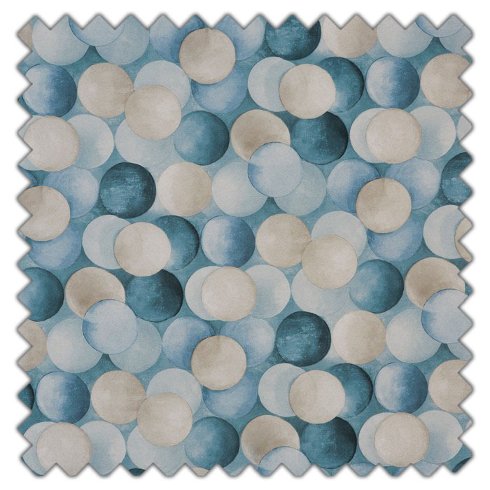 Swatch of Pendulum Indigo by Prestigious Textiles