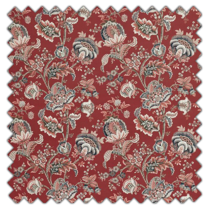 Swatch of Prunella Crimson by Ashley Wilde