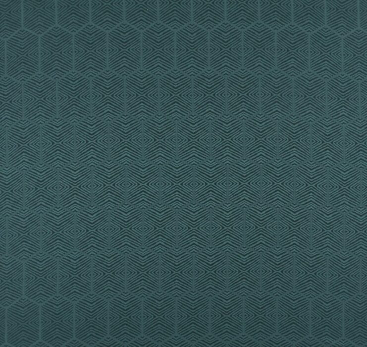 Scorpio Peacock Fabric by Ashley Wilde